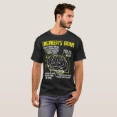 Ingenieure Brain Funny Engineering Games Process F T-Shirt (Vorne ganz)