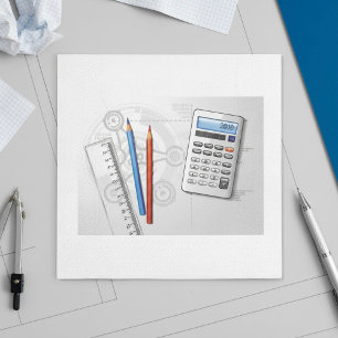 Ingenieure Desktop Paper Napkins Serviette