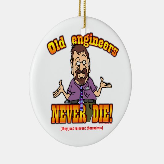 Ingenieure Keramik Ornament (Rechts)