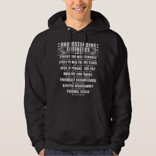 Ingenieure lernen ein funny Gift Hoodie