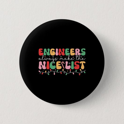 Ingenieure machen immer den netten Retro-Ingenieur Button (Vorderseite)