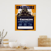 Ingenieure Poster (Küche)