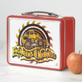 Ingenieure und Machinisten sahen Zahnpult Metall Brotdose (Beispiel)