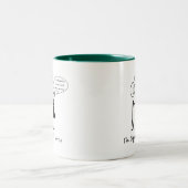 Ingenieure und Verfasser-Tasse Zweifarbige Tasse (Mittel)