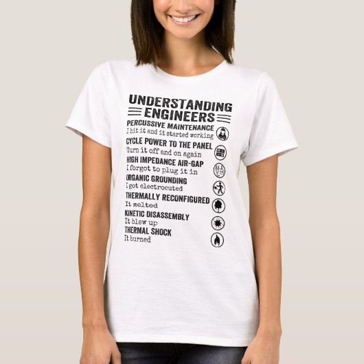 Ingenieure verstehen T-Shirt (Vorderseite)