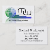 Ingenieure Visitenkarte (Vorne/Hinten)