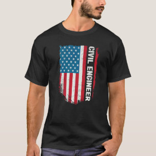 Ingenieurin für Frauen Ziviler Ingenieur Spaß T-Shirt
