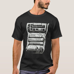 Ingenieurkomplexe mechanische Maschine Bleistiftsk T-Shirt