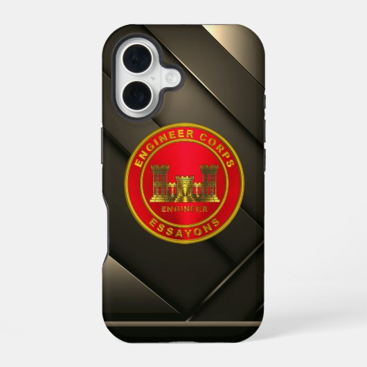Ingenieurkorps iPhone 16 Hülle (Rückseite)
