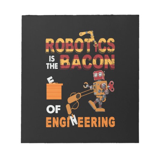Ingenieurrobotik Notizblock (Vorderseite)