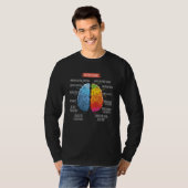 Ingenieur's Brain Funny Engineering Problem lösen T-Shirt (Vorne ganz)