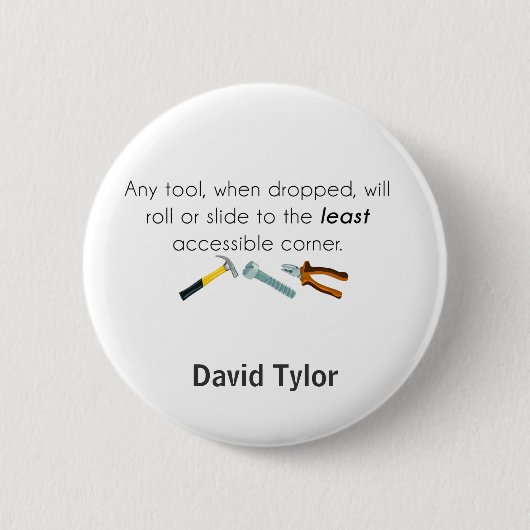 Ingenieurshumor Button (Vorderseite)