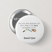 Ingenieurshumor Button (Vorne & Hinten)