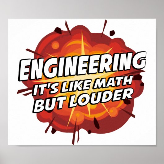 Ingenieurskunst - Es ist wie Mathe, aber lauter Poster (Vorne)