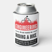 Ingenieurskunst ist einfach wie Fahrradfahren Dosenkühler (Kanne Rückseite)