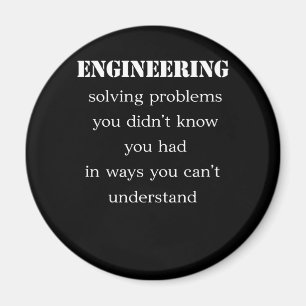 Ingenieurskunst löst Probleme, die Sie nicht lös Magnet