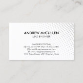 Ingenieurtechnik Visitenkarte (Rückseite)