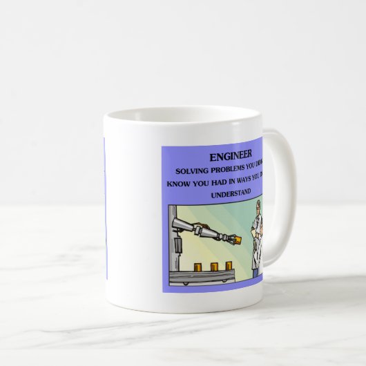 Ingenieurtechnikwitz Kaffeetasse (VorderseiteRechts)