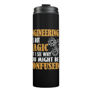 Ingenieurwesen - Ich sehe, warum Sie verwirrt sein Thermosbecher