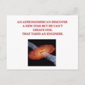 Ingenieurwesen Postkarte (Vorderseite)