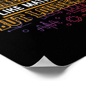 Ingenieurwesen wie Mathematik Poster (Ecke)