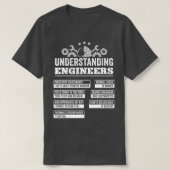 Ingenieurwissenschaften — Funny Mechanical Enginee T-Shirt (Design vorne)