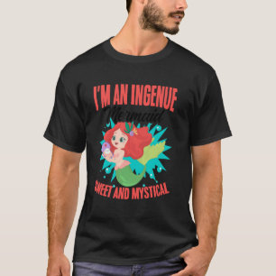 Ingenue Meerjungfrau Unschuldige Märchen Fantasy M T-Shirt