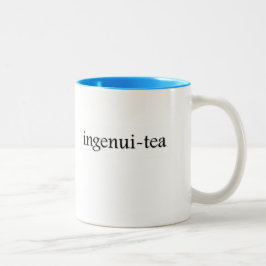 Ingenui-Tee Tee-Schale Zweifarbige Tasse