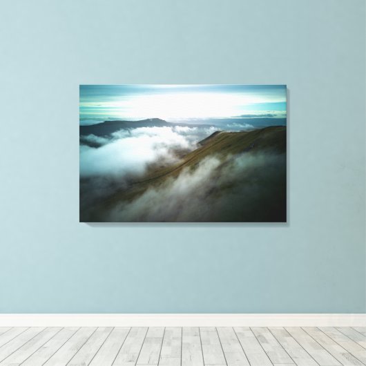 Ingleborough Leinwanddruck (Insitu (Holzboden))