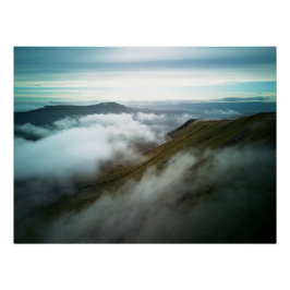 Ingleborough von Whernside Poster