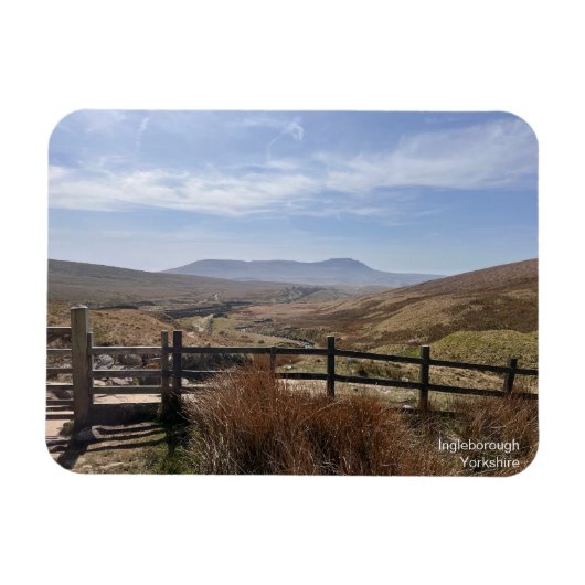Ingleborough Yorkshire Magnet (Horizontal)