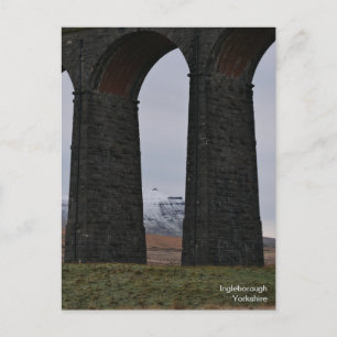 Ingleborough Yorkshire Postcard Postkarte