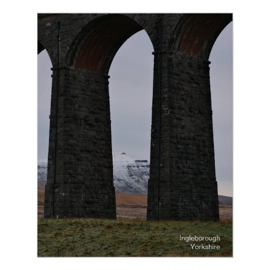 Ingleborough Yorkshire Poster (Vorderseite)