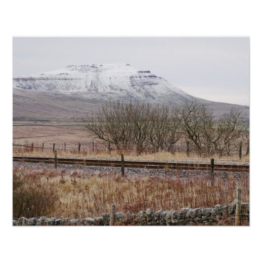 Ingleborough Yorkshire Poster (Vorderseite)