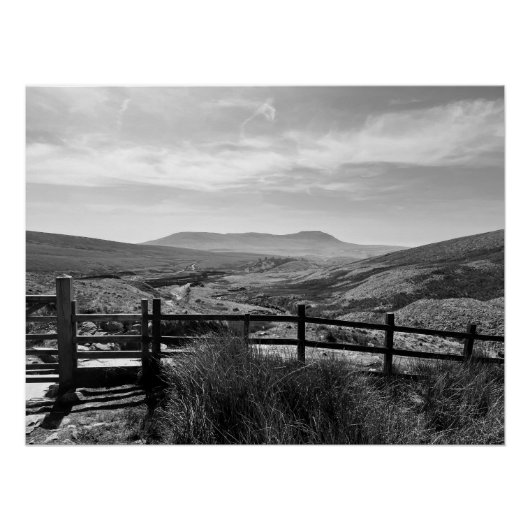 Ingleborough Yorkshire Poster (Vorderseite)