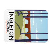 Ingleton England - Zugschiff Magnet (Horizontal)