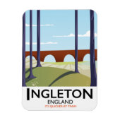 Ingleton England - Zugschiff Magnet (Vertikal)