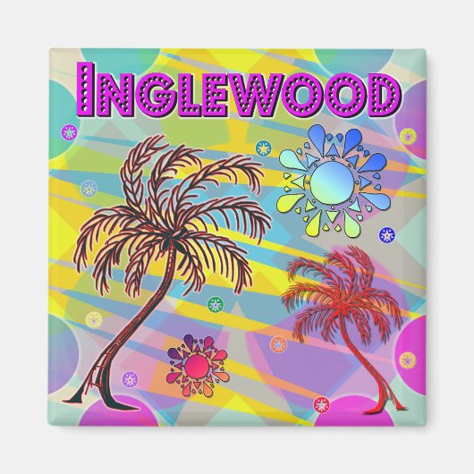 Inglewood Happy and Hope Magnet (Vorne)