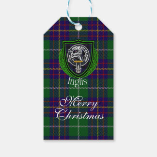 Inglis Scottish Clan Tartan & Crest Geschenkanhänger