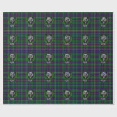Inglis Scottish Clan Tartan & Crest Geschenkpapier (Flach)