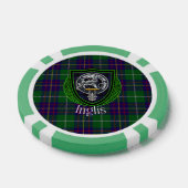 Inglis Scottish Clan Tartan & Crest Pokerchips (Einzeln)