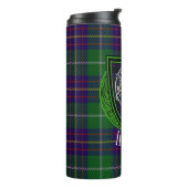 Inglis Scottish Clan Tartan & Crest Thermosbecher (Nach links gedreht)