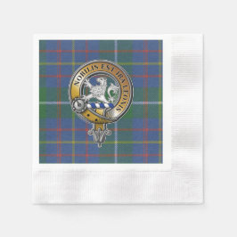Inglis Tartan & Abzeichen Serviette