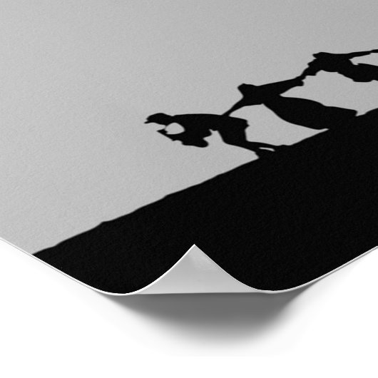 Ingmar Bergmans siebtes Siegel Poster (Ecke)