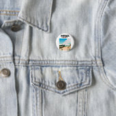 Ingoldmells South Beach lincolnshire Square Sticke Button (Beispiel)