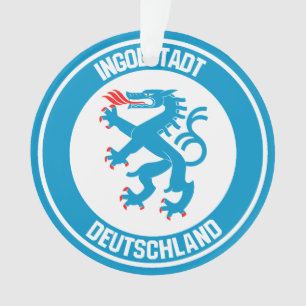 Ingolstadt Round Emblem Ornament