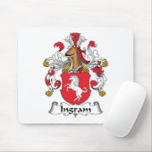 Ingram Familienwappen Mousepad (Mit Mouse)