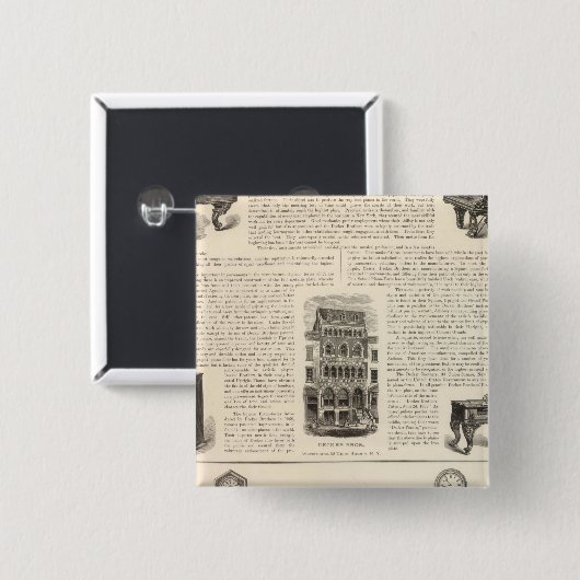 Ingrapham und Gamewell Button (Vorne & Hinten)