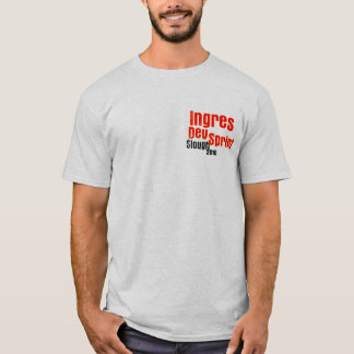 Ingres Entwickler sprinten 2010 T-Shirt