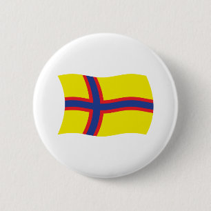 Ingrischfinnische Flagge Button